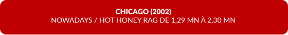 CHICAGO (2002) NOWADAYS / HOT HONEY RAG DE 1,29 MN À 2,30 MN